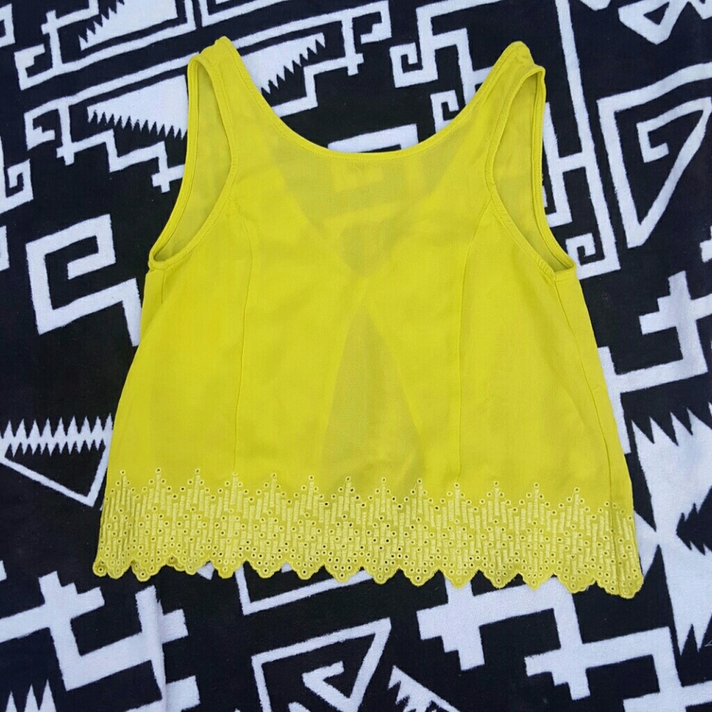 Yellow Tank Top